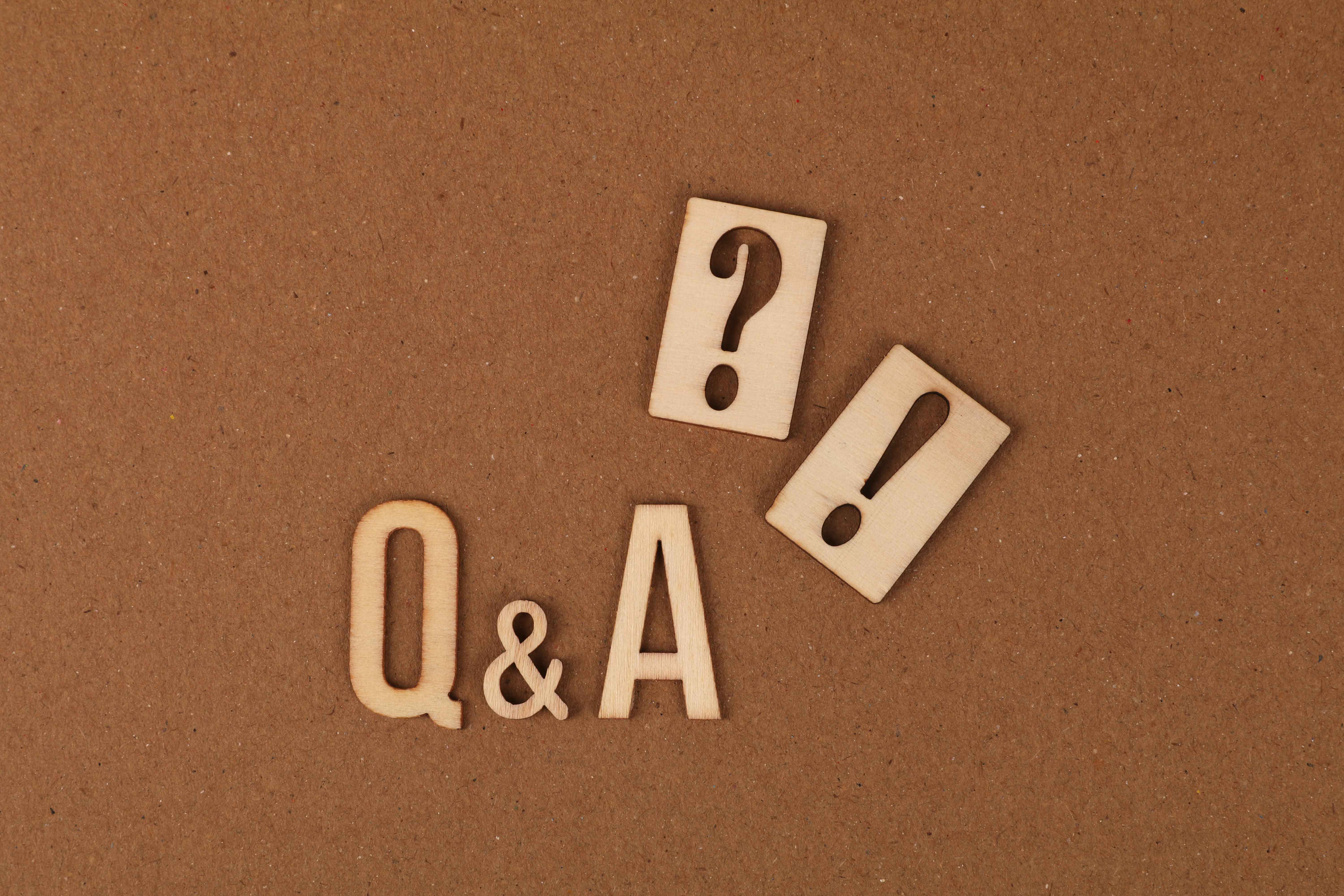 一些常见Q&A